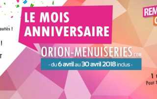 promotion Orion Menuiseries