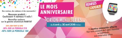 promotion Orion Menuiseries