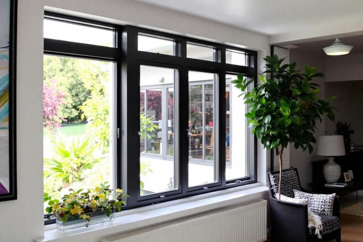 Baie vitrée aluminium sur-mesure : agrandir visuellement votre intérieur