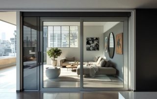 Baie vitrée aluminium 2 vantaux : types d'ouvertures et avantages du format populaire