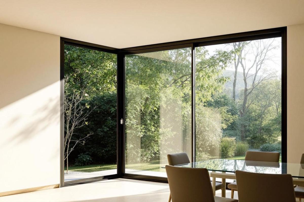 Voici comment cette baie vitrée transforme votre intérieur sombre en pièce lumineuse