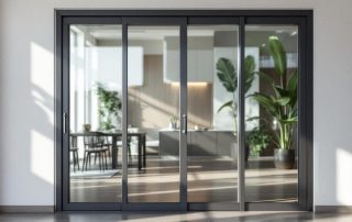 Prix d'une baie vitrée en aluminium au m² : tarif moyen et coût de pose