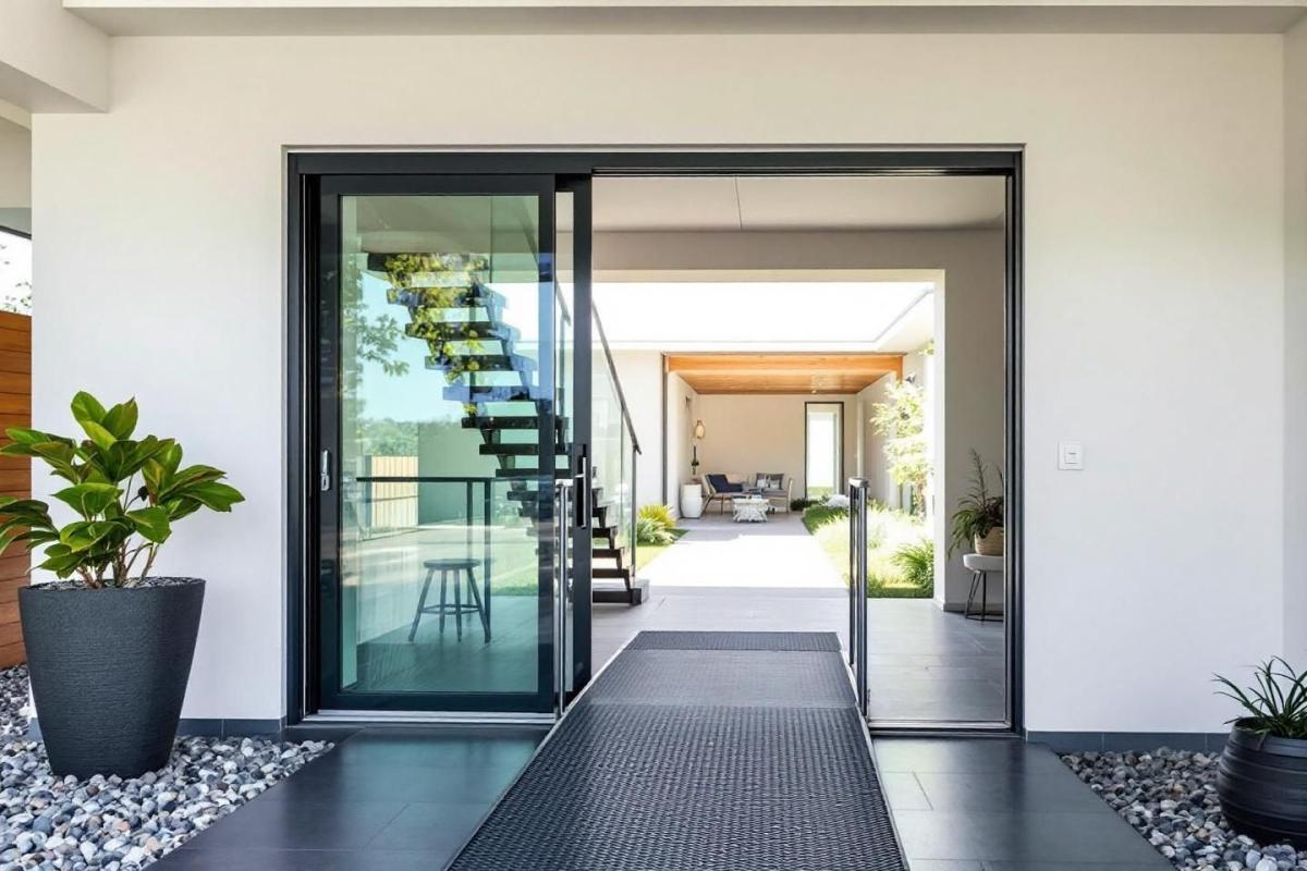 Guide accessibilité baie coulissante : normes PMR, seuils adaptés et référentiel