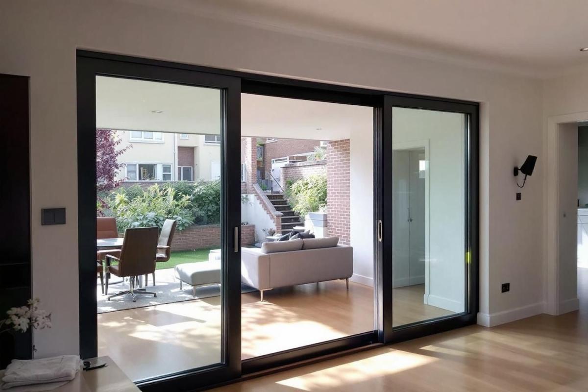 Baie coulissante sur mesure : dimensions, poids et tarif moyen