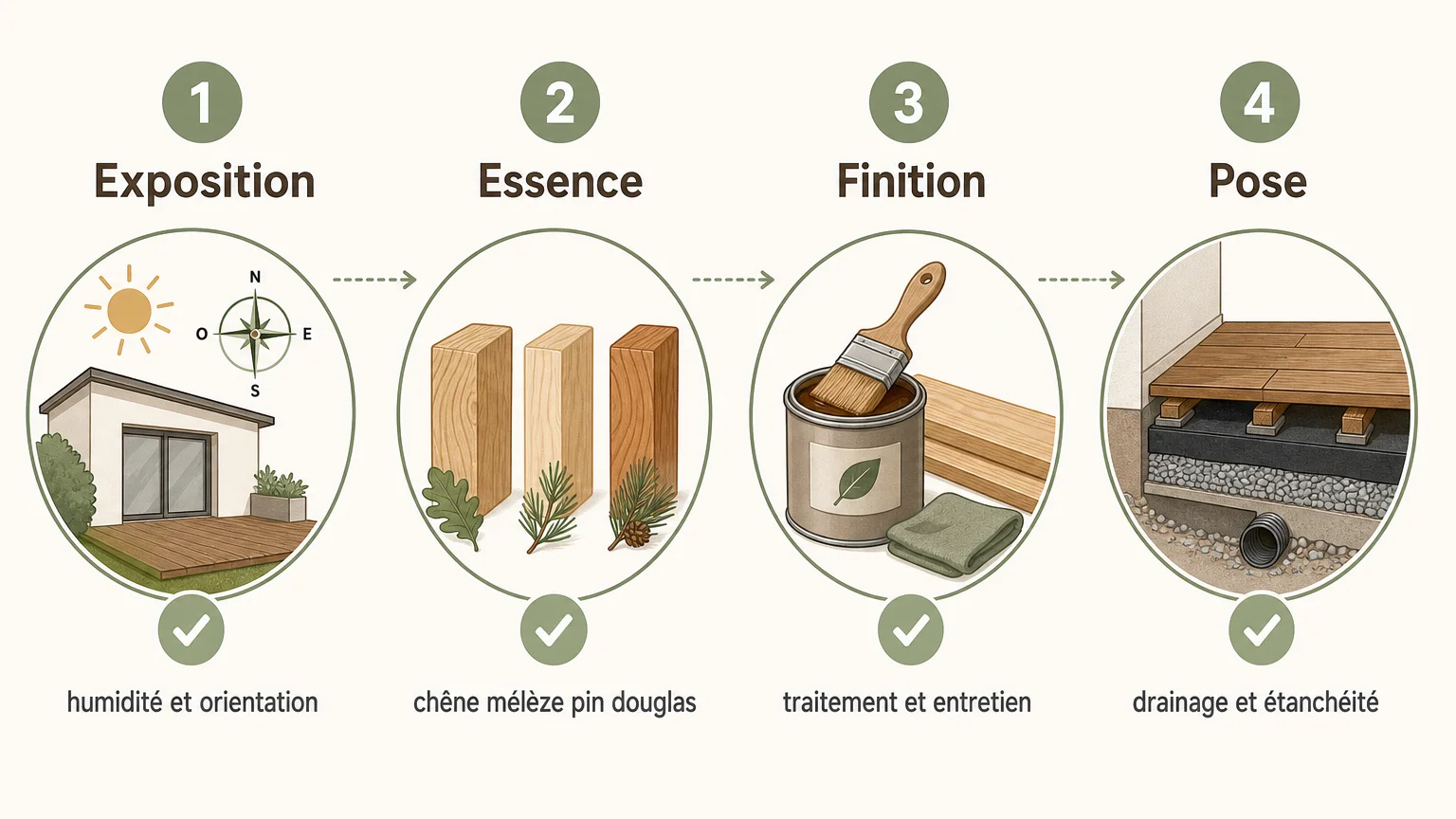 Checklist des critères pour choisir une essence de fenêtre en bois