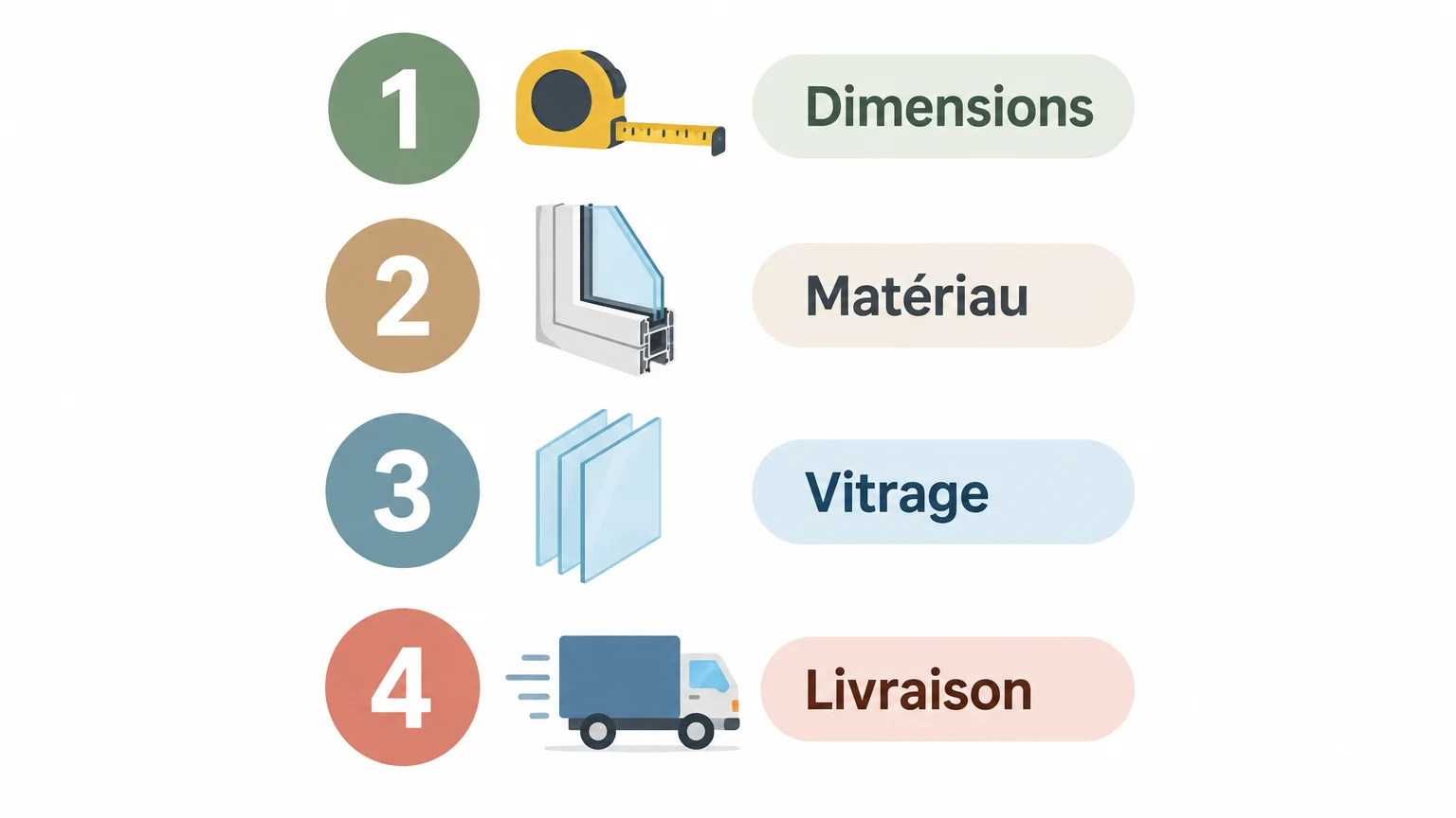 Quatre critères pour comparer deux menuiseries sur mesure